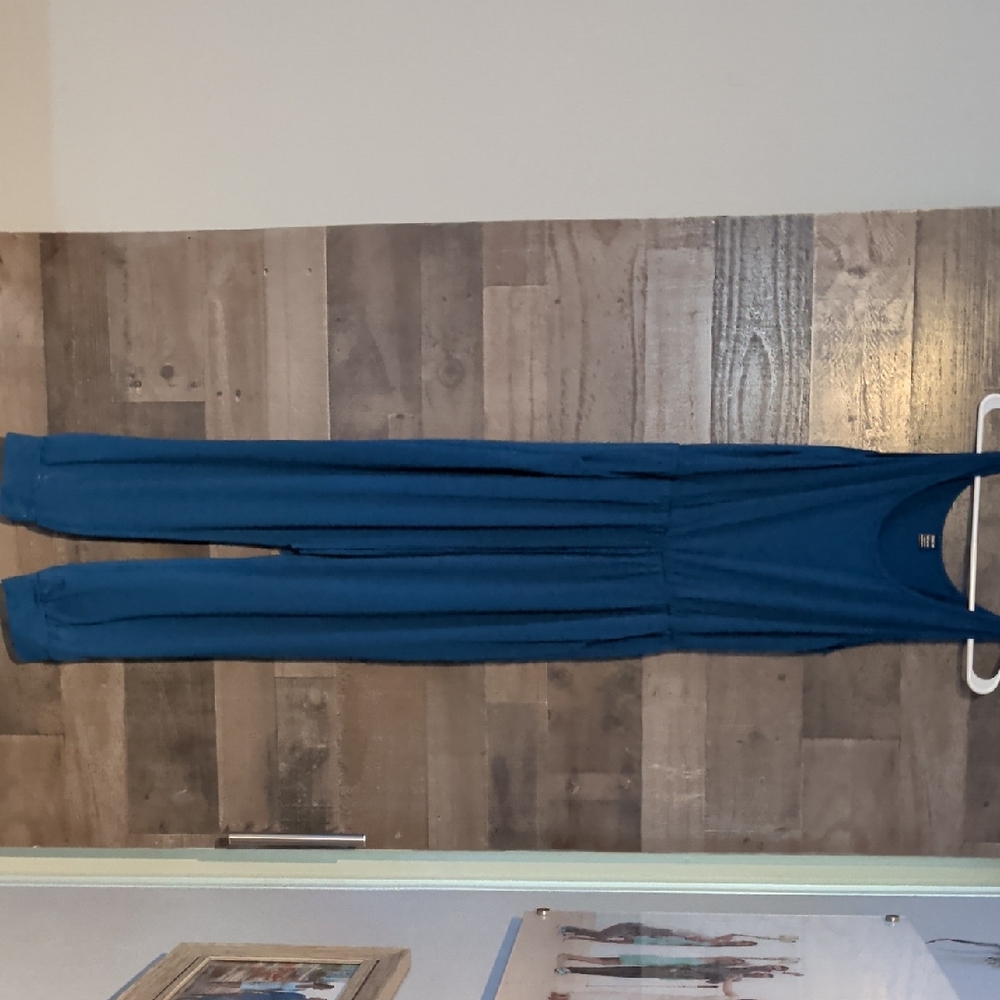Teal Sleeveless Jumpsuit Shein Never Worn